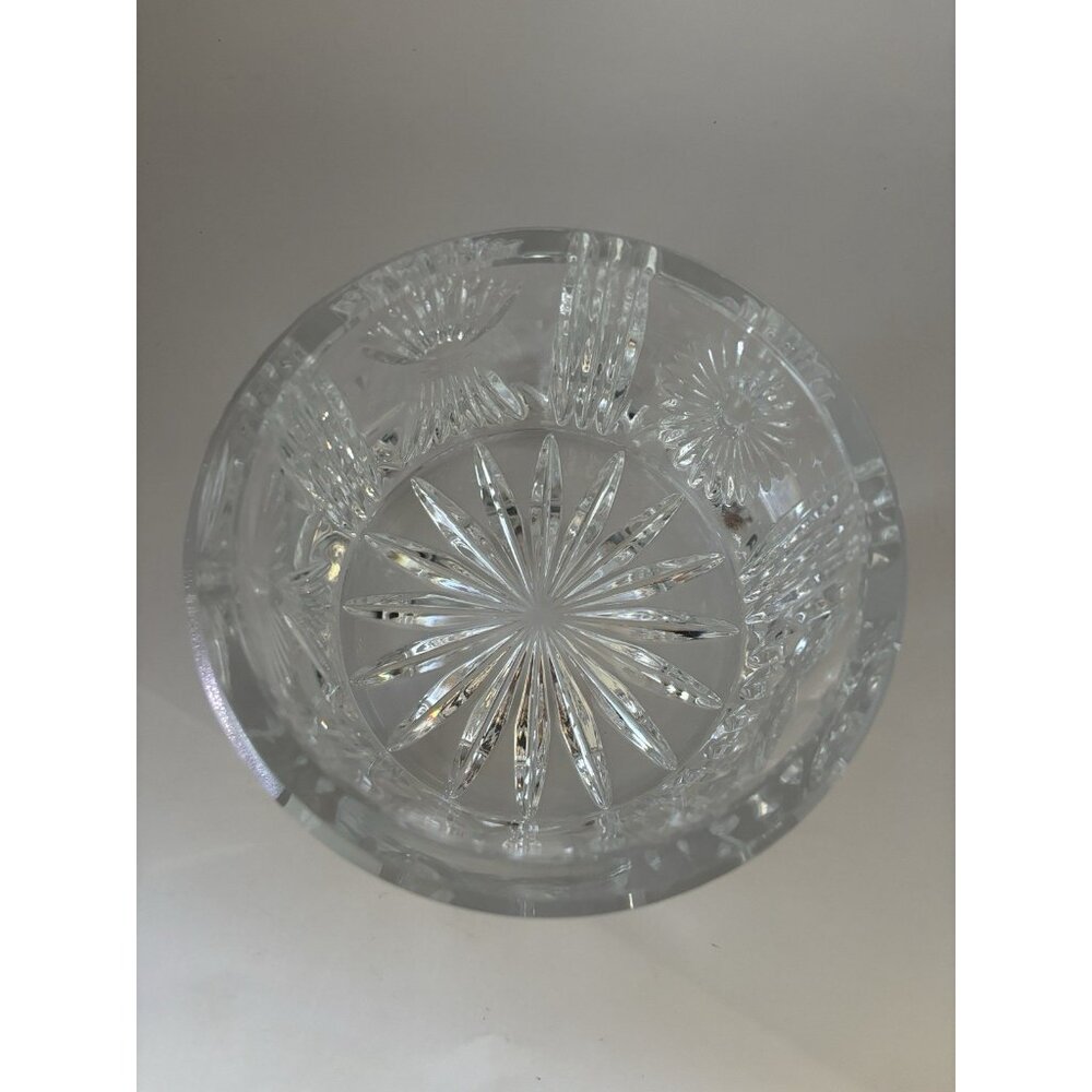 Waterford Wine Coaster Holder Crystal Millenium 5” Signed Jim O'Leary - Picture 6 of 10